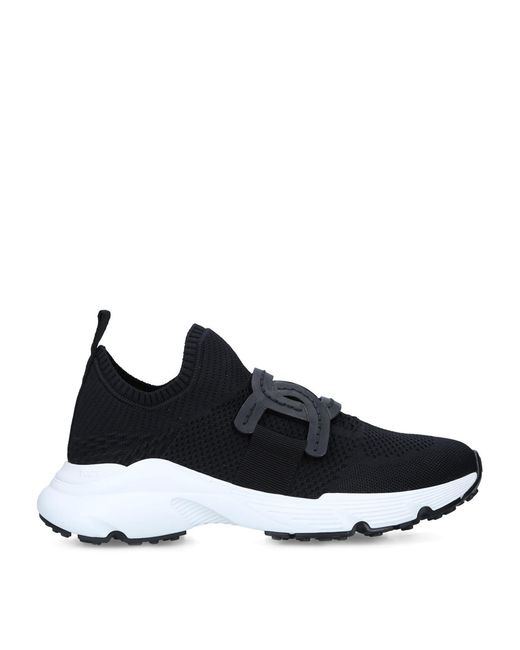 Tod's Blue Sport Run 54C Calzino Sneaker