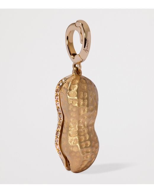 Annoushka Metallic Pearl And Diamond Mythology Pendant Charm