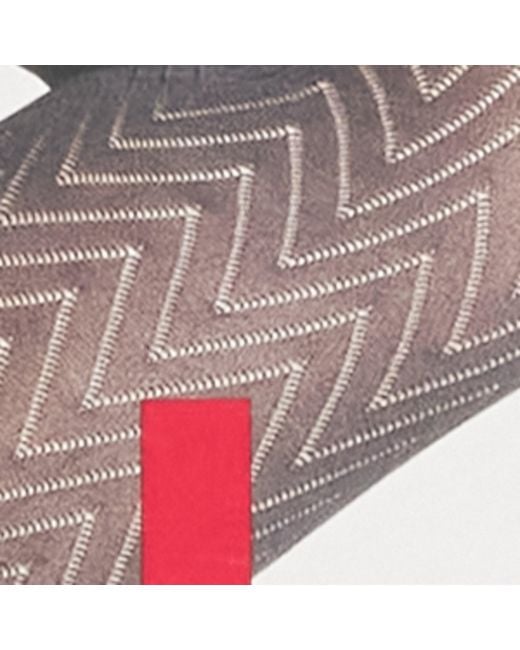 Falke White Chevron 50 Tights