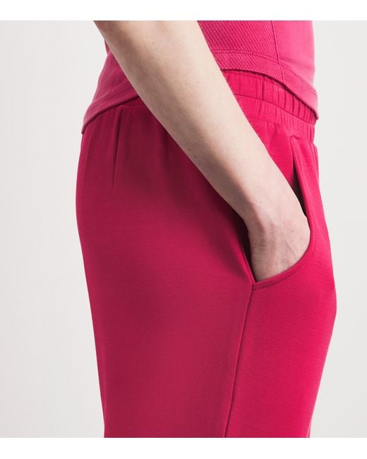 Varley Red The Rolled Cuff Sweatpants