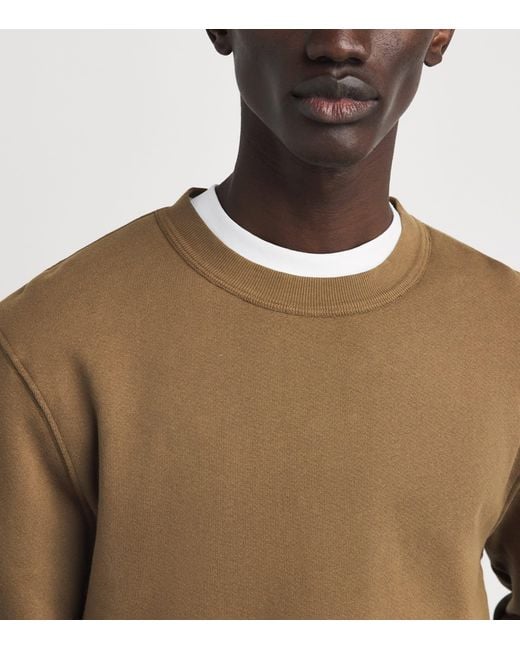 Citizens of Humanity Brown Cotton-Blend Vintage Sweatshirt for men