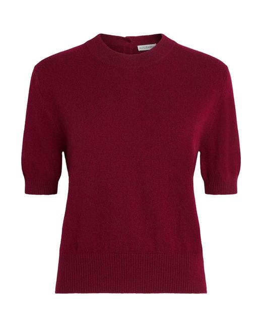 Altuzarra Red Cashmere Otto Sweater