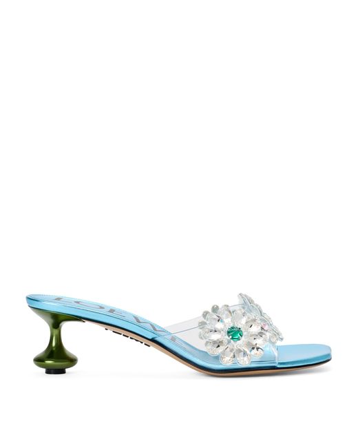 Loewe Blue X Paula's Ibiza Floral Toy Sandals 45