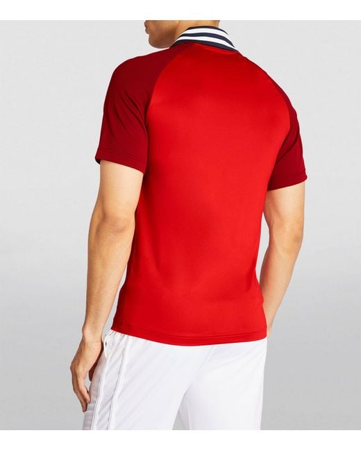 Lacoste Red X Daniil Medvedev Ultra-dry Polo Shirt for men