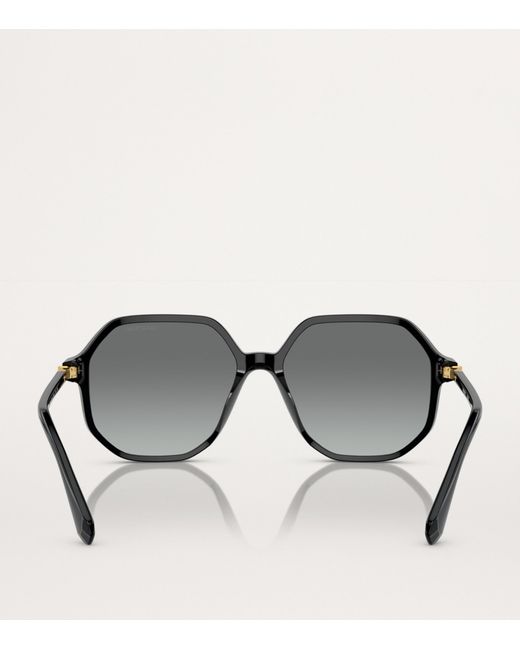 Swarovski Gray Oversized Sk6003 Sunglasses