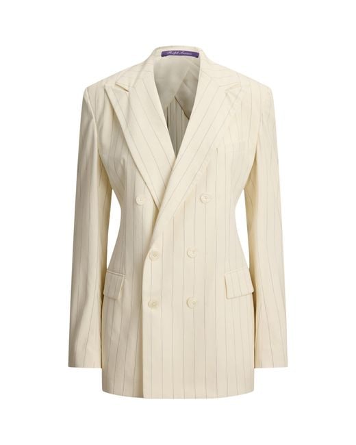 Ralph Lauren Natural Wool Ramona Blazer