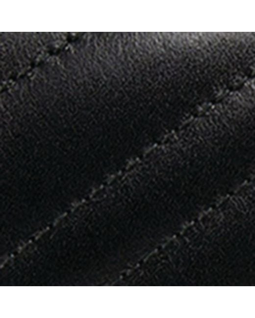 Gucci Black Mini Leather Marmont Matelassé Cross-body Bag