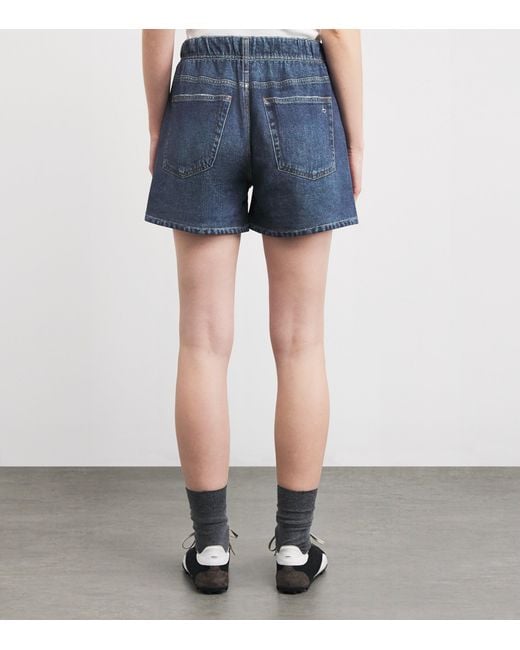 Rag & Bone Blue Miramar Walking Shorts