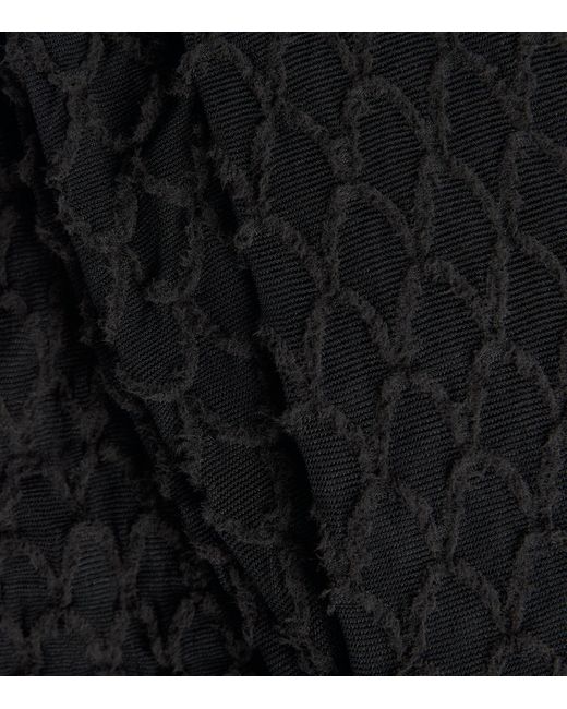 Wolford White Velvet Net Illusion Tights