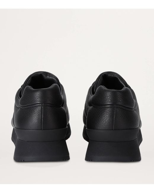 Church's Black Leather Livingston Sneakers for men