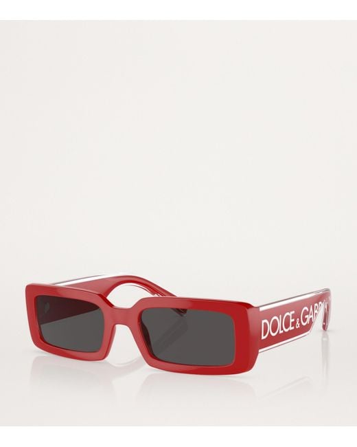 Dolce & Gabbana Red Injected 0Dg6187 Sunglasses