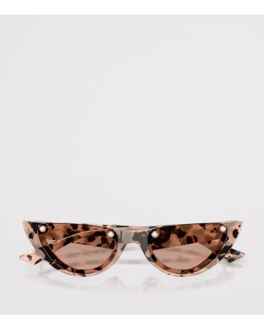 Jimmy Choo Pink Oval Sunglasses