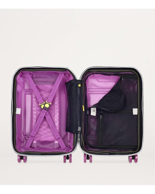 Delsey Purple Rempart Expandable Carry-On