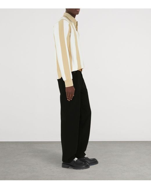Burberry Black Loose Jeans for men