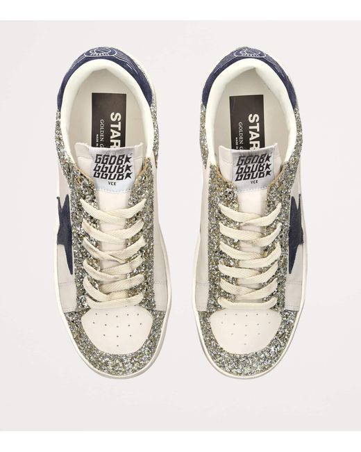 Golden Goose Deluxe Brand Metallic Stardan Sneakers