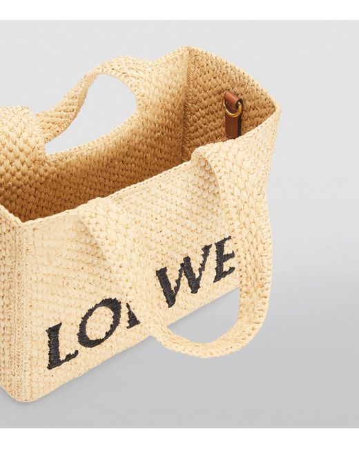 Loewe Brown Medium Font Tote