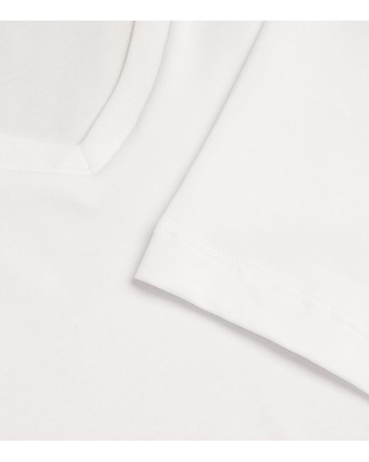 Falke White Daily Comfort T-Shirt for men