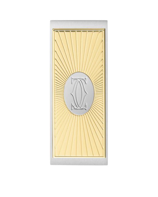 Cartier Yellow C De Money Clip