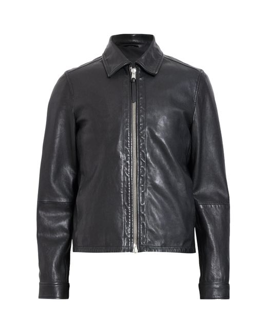 【新品】ALLSAINTS EROL JACKET レザージャケット AllSaints Leather Erol Jacket in Black for Men | Lyst UK