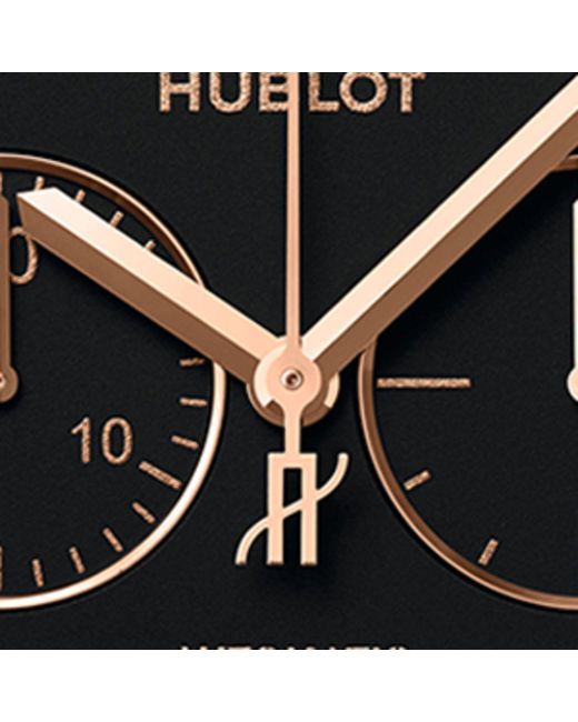 Hublot Black Titanium And King Gold Classic Fusion Chronograph Watch 45mm