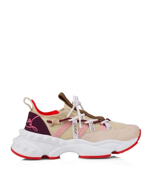 Christian Louboutin Pink Trailnrun Sneakers