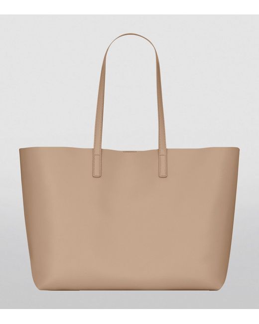 Saint Laurent Natural East/West Shopper Bag
