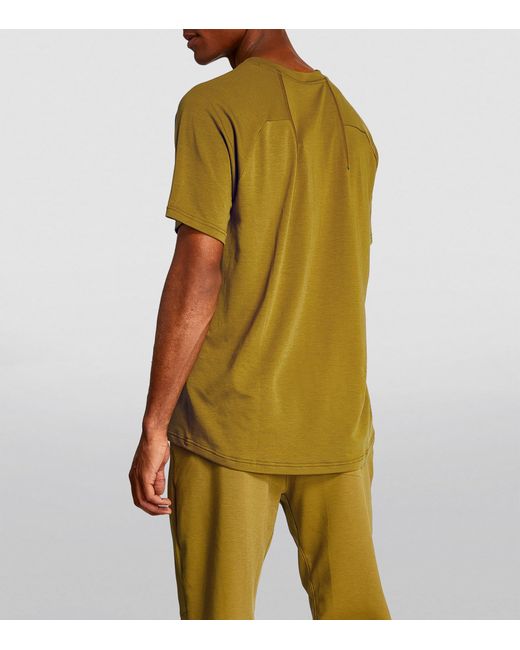 On Shoes Green Focus-T Short-Sleeve T-Shirt for men