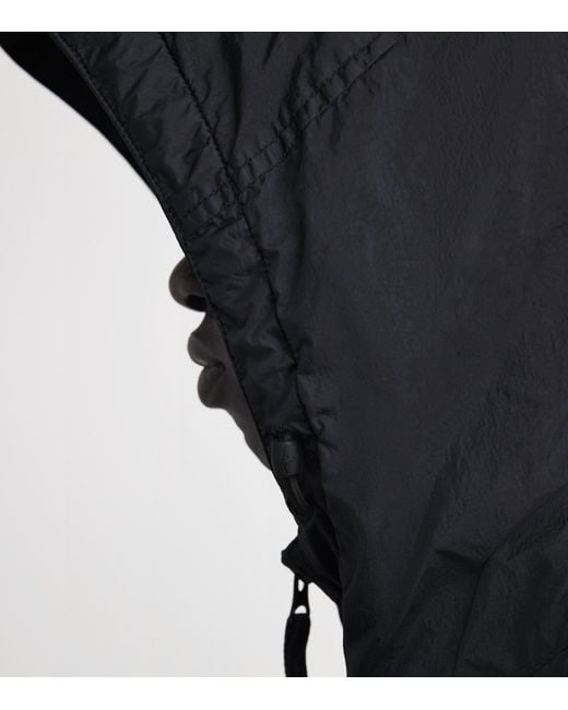 Stone Island Blue Nylon Crinkle Reps Jacket for men