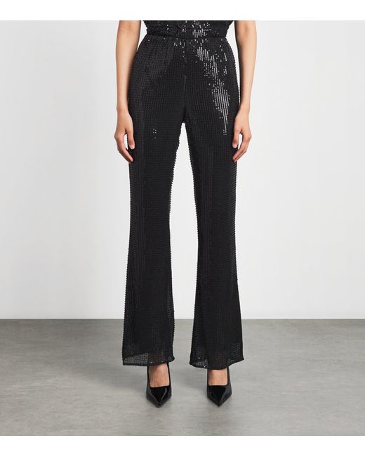Toccin Black Sequin Gemma Trousers