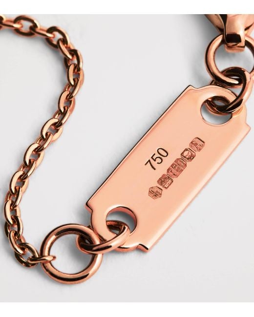 Harrods Metallic And Diamond Necklace