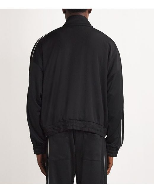 Cole Buxton Black Piped Track Jacket for men