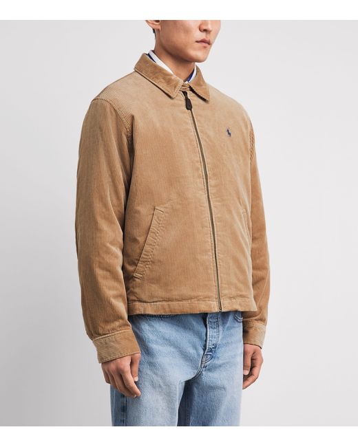 Polo Ralph Lauren Brown Corduroy Wynton Jacket for men