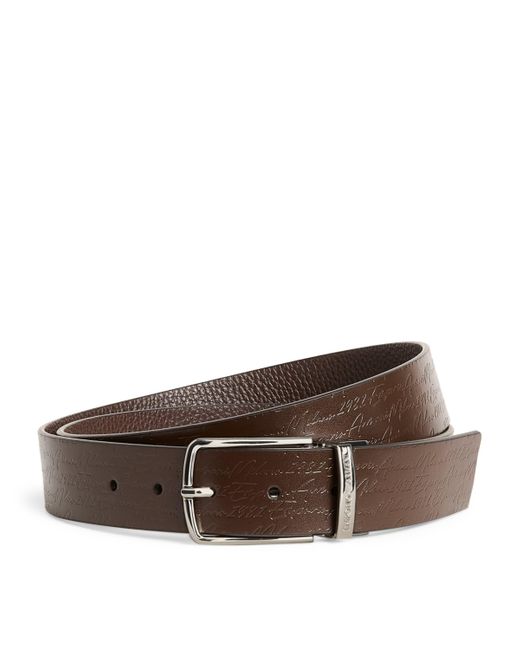 armani brown belt