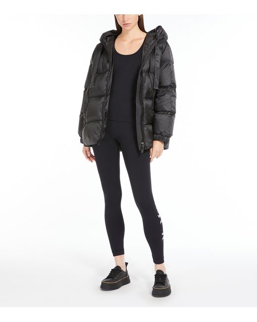 Max Mara Black Quilted Seia Puffer Jacket
