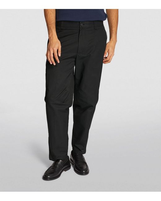 Lanvin Black Zipped Trousers for men
