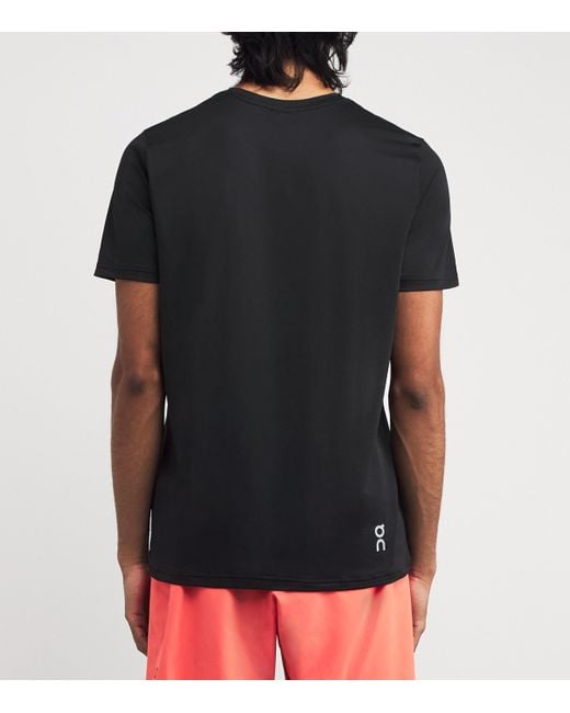 On Shoes Black Core-T T-Shirt for men