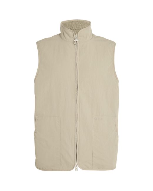Barbour Natural Fleece Reversible Gilet for men