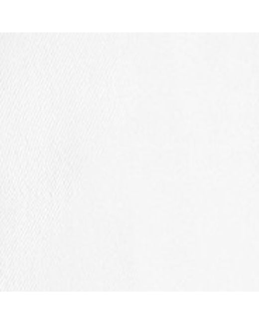 Dolce & Gabbana White Embellished Straight-Leg Jeans