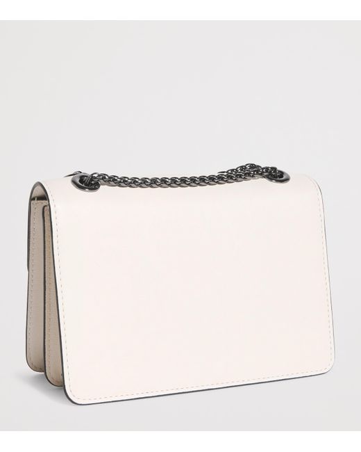 Strathberry Natural Mini Leather East/West Shoulder Bag