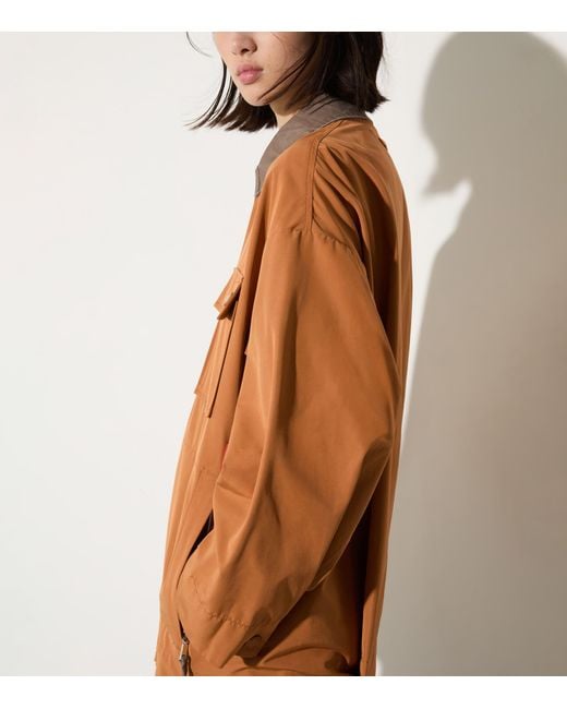 MAX&Co. Brown Relaxed Fit Raincoat