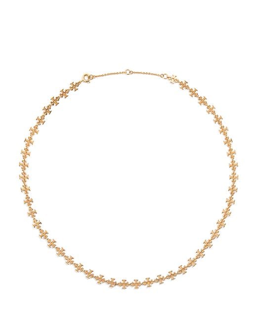 Tory Burch Metallic Plated Kira Necklace