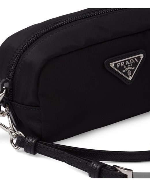 Prada Black Re-Nylon Cosmetic Bag