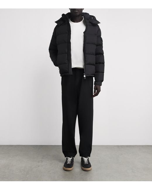 Moncler Black Down Maya Puffer Jacket for men