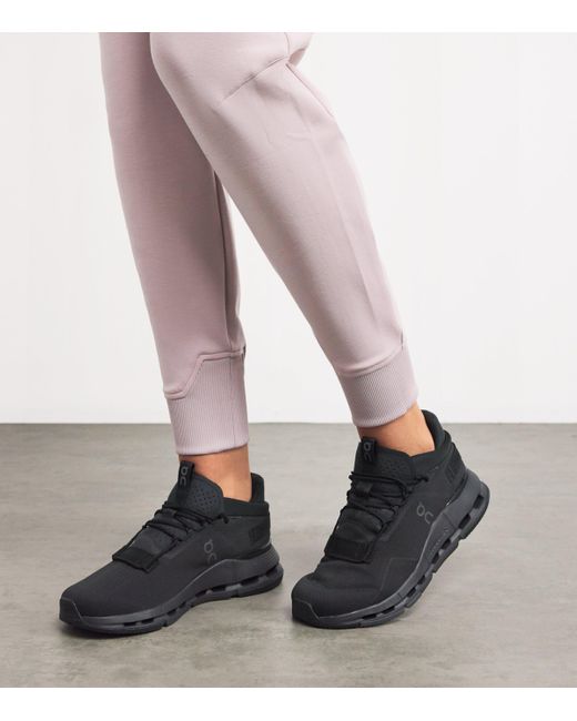 On Shoes Black Cloudnova 2 Trainers