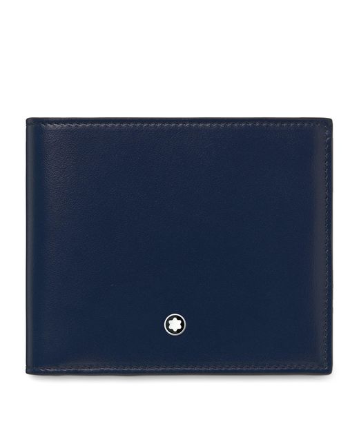 Montblanc Blue Leather Meisterstück Wallet