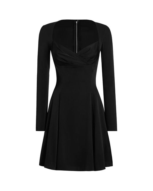 black dress cardigan Cardigan midi dress in stretch modal knit Dark Green / L main image 1