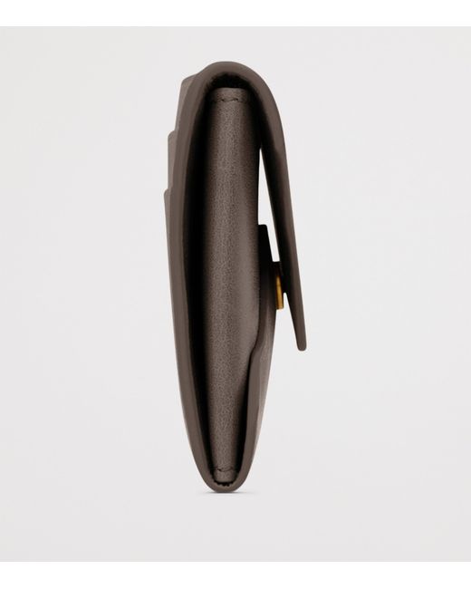 Saint Laurent Brown Letter Card Holder