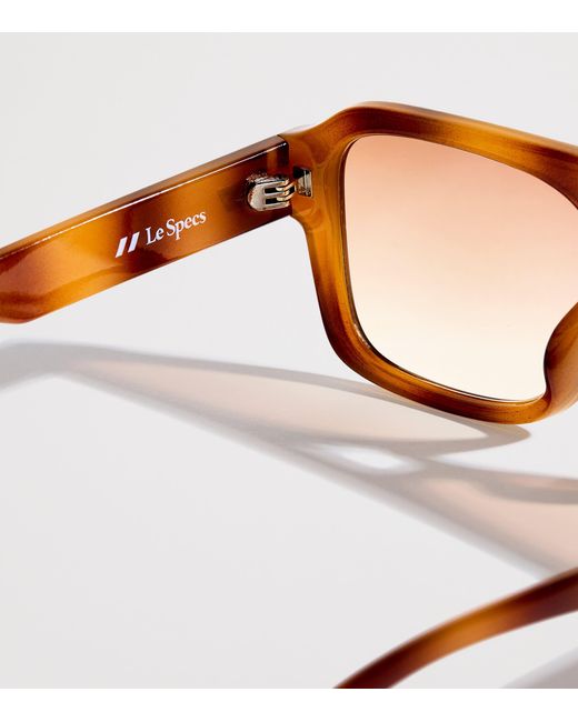 Le Specs Pink Subzero Aviator Sunglasses