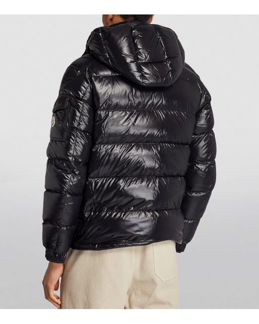 Moncler Black Maya Puffer Jacket for men