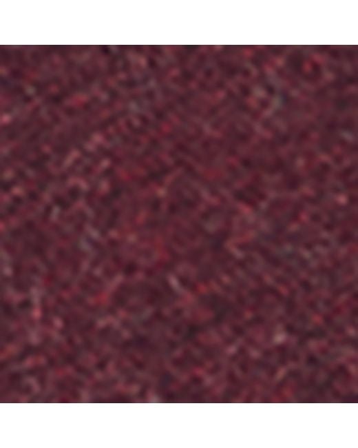 Brunello Cucinelli Red Wool Flannel Baseball Cap for men